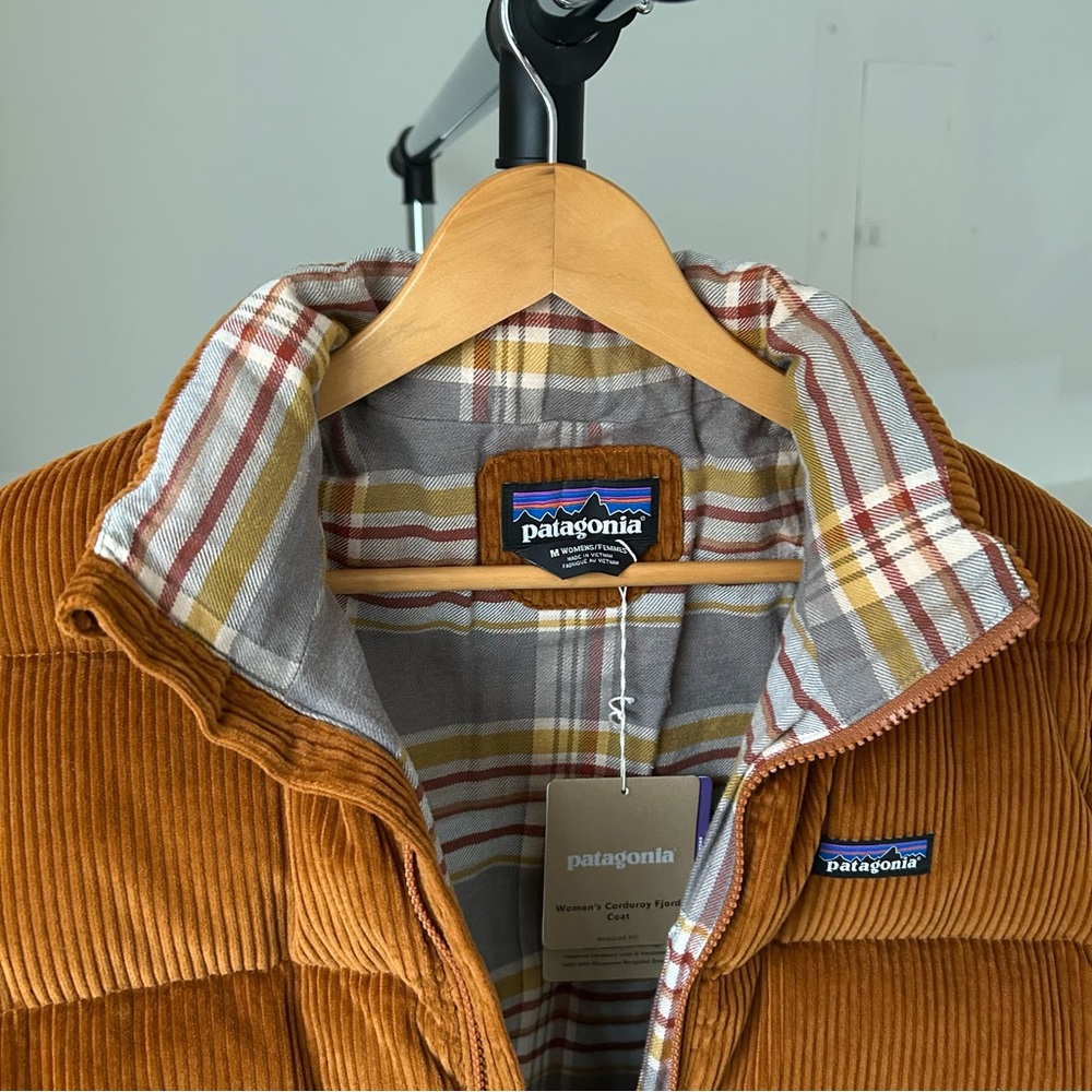Patagonia Corduroy Fjord Coat NWT Women’s Medium - Picture 5 of 10